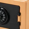 Mini mechanical password safe, piggy bank, children's simulation safe, coin and banknote storage and savings toys details Picture